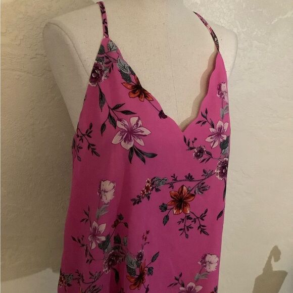 NWT Socialite Floral Camisole Top sz M - Picture 5 of 8